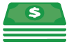 Cash payment icon